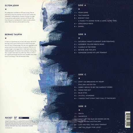 Elton John : Diamonds (2xLP, Comp, RM, Gat)