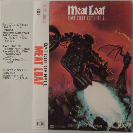 Meat Loaf : Bat Out Of Hell (Cass, Album, RE)