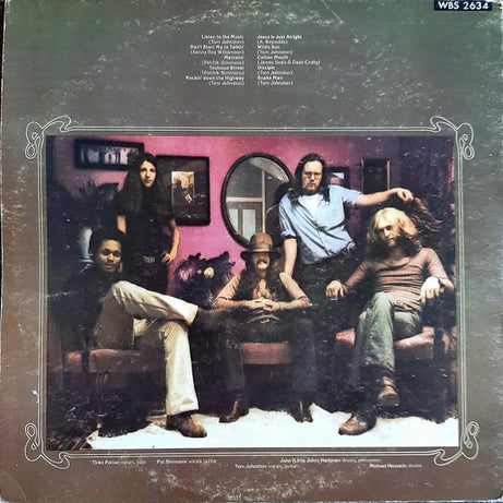 The Doobie Brothers : Toulouse Street (LP, Album, Gat)