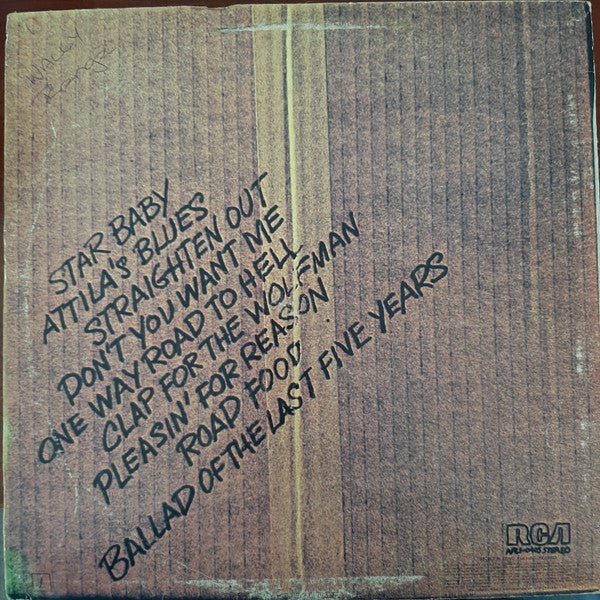 The Guess Who : Road Food (LP, Album)