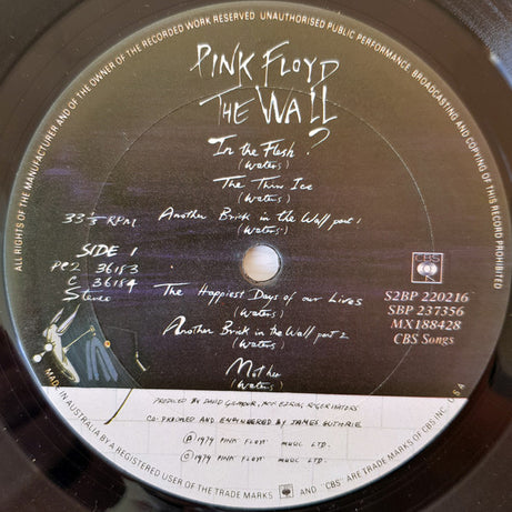 Pink Floyd : The Wall (2xLP, Album)