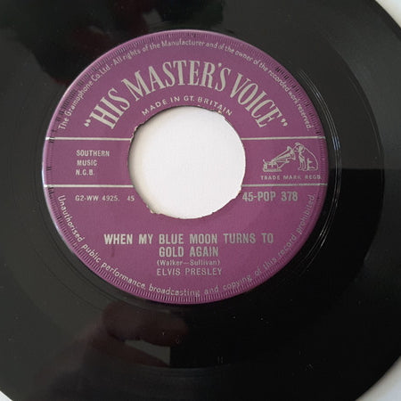 Elvis Presley : Paralysed  (7", Single)