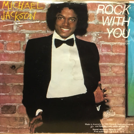 Michael Jackson : Rock With You (7", Single)
