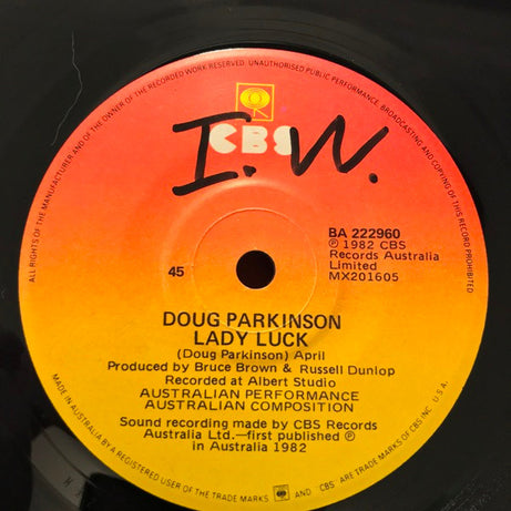 Doug Parkinson : Better Keep Your Hands Off My (Potential New Girlfriend) (7", Single)