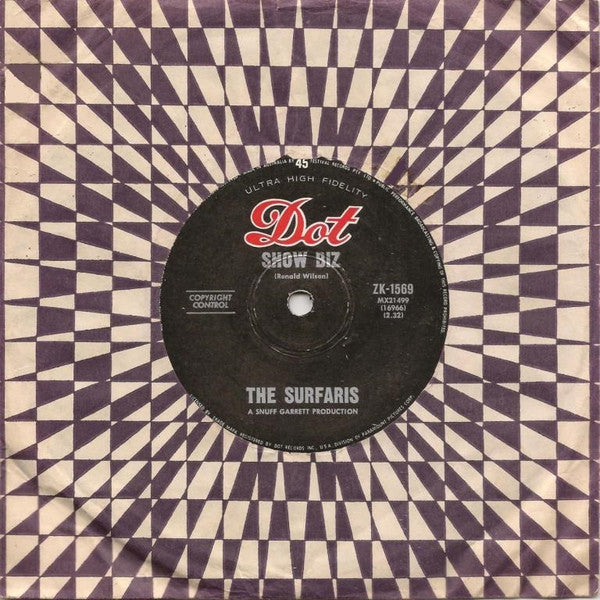 The Surfaris : Show Biz (7", Single)