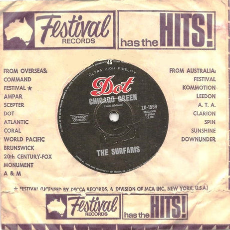 The Surfaris : Show Biz (7", Single)