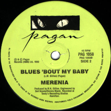 Merenia Gillies : Confessions (7", Single)