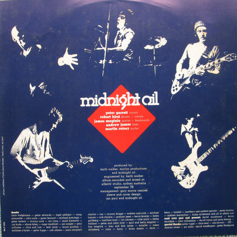 Midnight Oil : Midnight Oil (LP, Album)