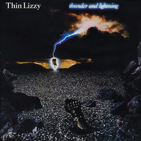 Thin Lizzy : Thunder And Lightning (LP, Album, RE, RM, 180)