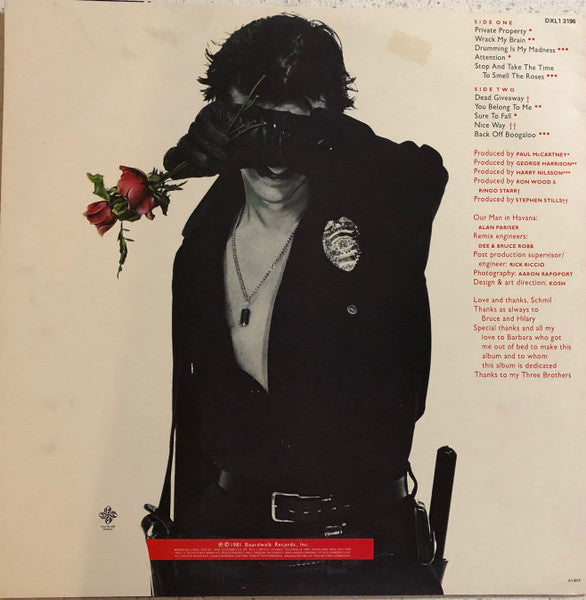 Ringo Starr : Stop And Smell The Roses (LP, Album)