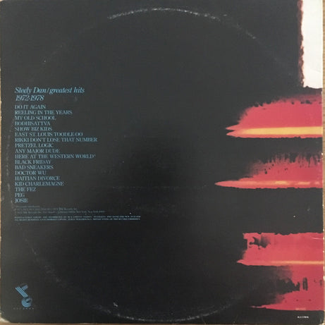 Steely Dan : Greatest Hits (2xLP, Comp, RE, RP, Gat)