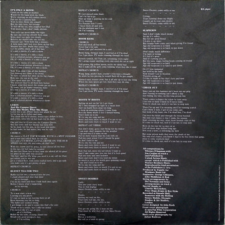 Family (6) : It's Only A Movie (LP, Album, RE)