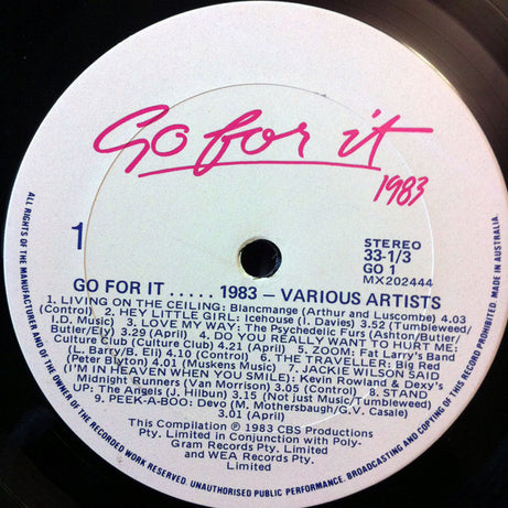 Various : Go For It 1983 (LP, Comp)
