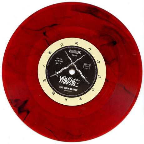 Moonrite : The Witch Is Back (7", Single, Ltd, Num, Red)
