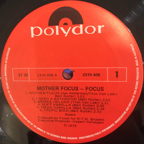 Focus (2) : Mother Focus (LP, Album)