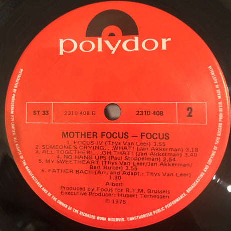 Focus (2) : Mother Focus (LP, Album)
