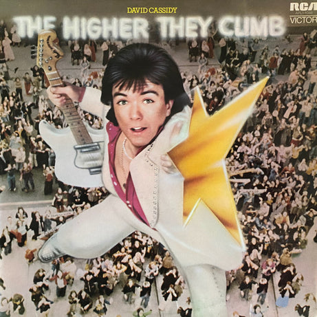 David Cassidy : The Higher They Climb -  The Harder They Fall (LP, Album)