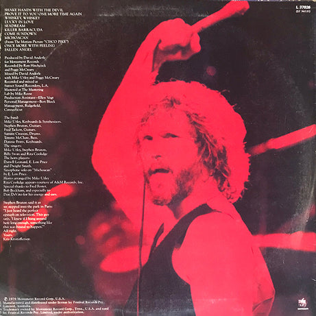 Kris Kristofferson : Shake Hands With The Devil (LP, Album)
