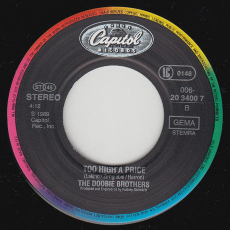 The Doobie Brothers : The Doctor (7", Single)