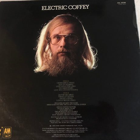 Dennis Coffey And The Detroit Guitar Band : Electric Coffey (LP, Album)