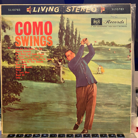 Perry Como : Como Swings (LP, Album, Promo)