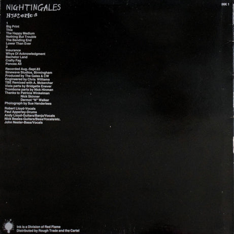 Nightingales* : Hysterics (LP)