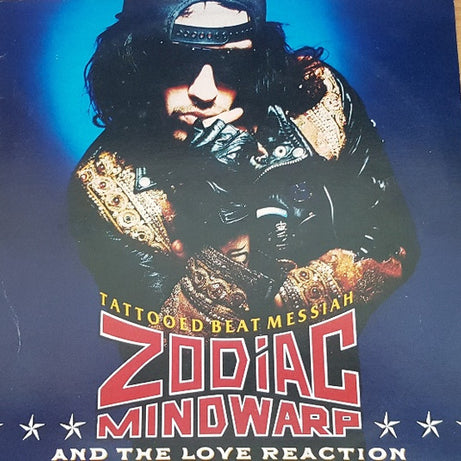 Zodiac Mindwarp And The Love Reaction : Tattooed Beat Messiah (LP, Album)