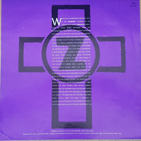 Zodiac Mindwarp And The Love Reaction : Tattooed Beat Messiah (LP, Album)