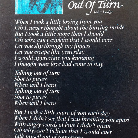 The Moody Blues : Long Distance Voyager (LP, Album, Gat)