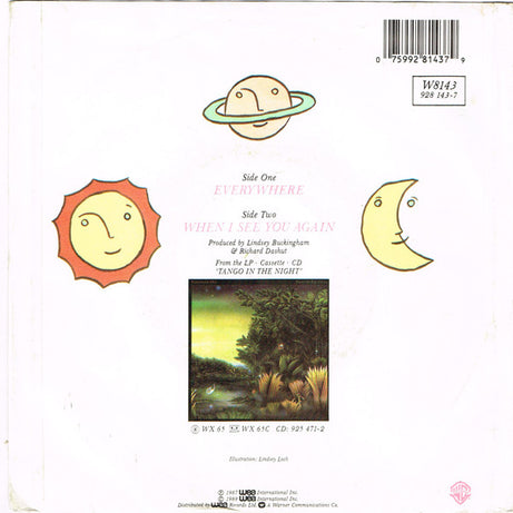 Fleetwood Mac : Everywhere (7", Single)