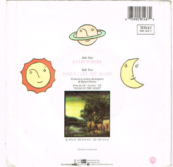 Fleetwood Mac : Everywhere (7", Single)