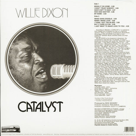 Willie Dixon : Catalyst (LP, Album, RE)