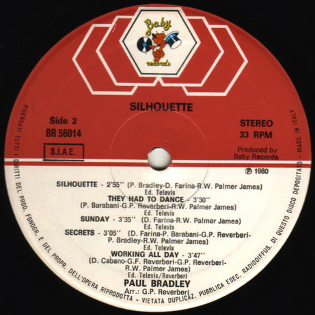 Paul Bradley* : Silhouette (LP)
