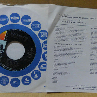 Maxine Nightingale : Right Back Where We Started From (7", Single)