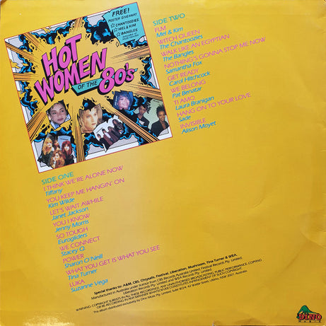 Various : Hot Women Of The 80's (LP, Comp)