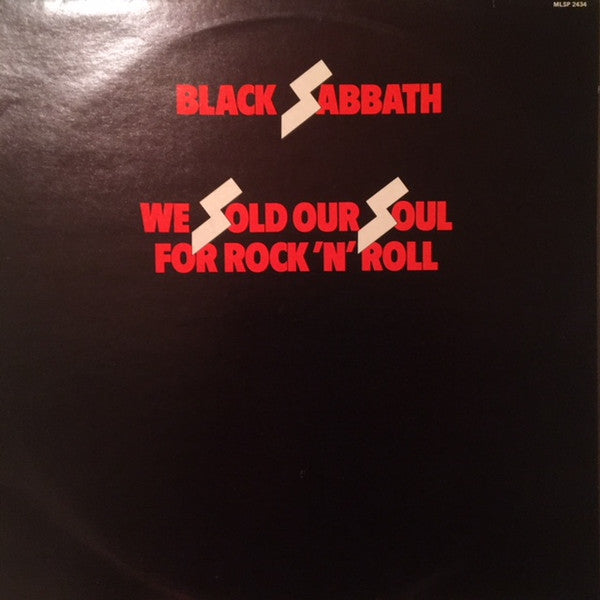 Black Sabbath : We Sold Our Soul For Rock 'N' Roll (2xLP, Comp, RE, Gat)