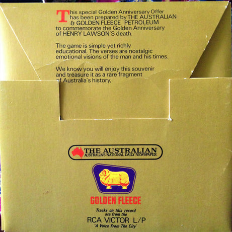 Shirley Jacobs, Ade Monsbourgh, Henry Lawson : Sydney Or The Bush (7", EP, S/Edition)