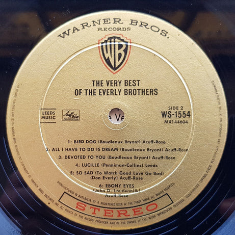 Everly Brothers : The Very Best Of The Everly Brothers (LP, Album)