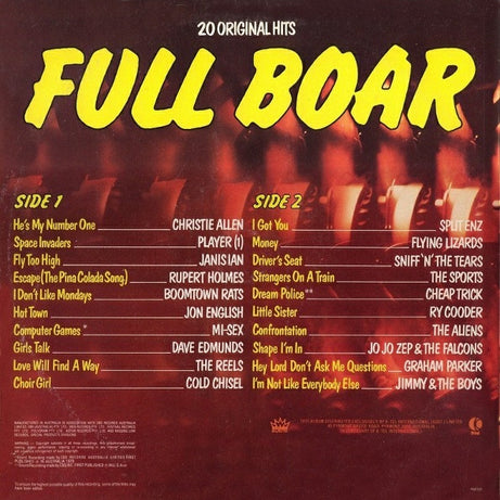 Various : Full Boar (LP, Comp, Ltd)