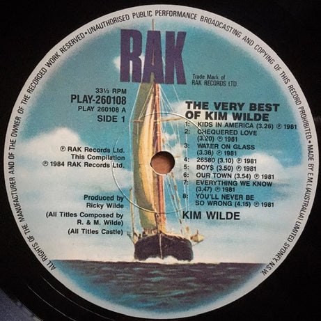 Kim Wilde : The Very Best Of Kim Wilde (LP, Comp)