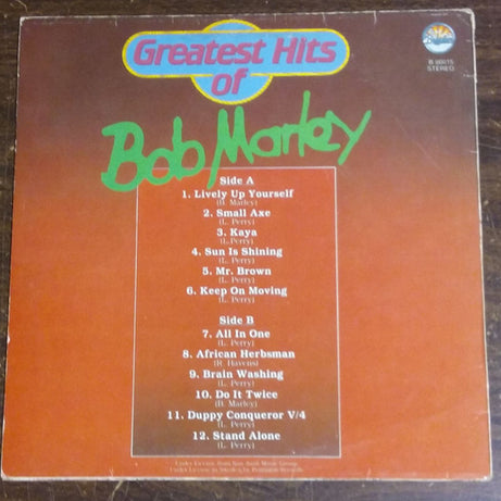 Bob Marley : Greatest Hits Of (LP, Comp)