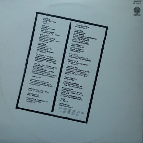 Genesis : Three Sides Live (2xLP, Album, Gat)