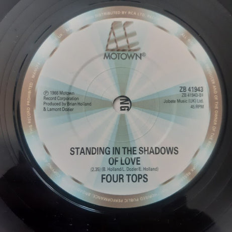 Four Tops : Reach Out, I'll Be There (7")