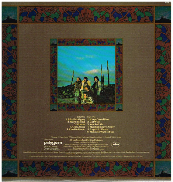 Lindisfarne : Back And Fourth (LP, Album, Gat)