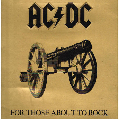 AC/DC : For Those About To Rock (We Salute You) (LP, Album, Gat)
