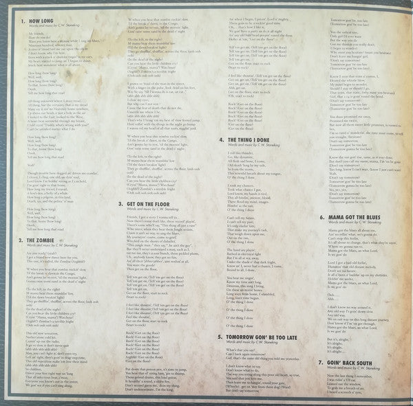 C.W. Stoneking : Gon' Boogaloo (LP, Album)