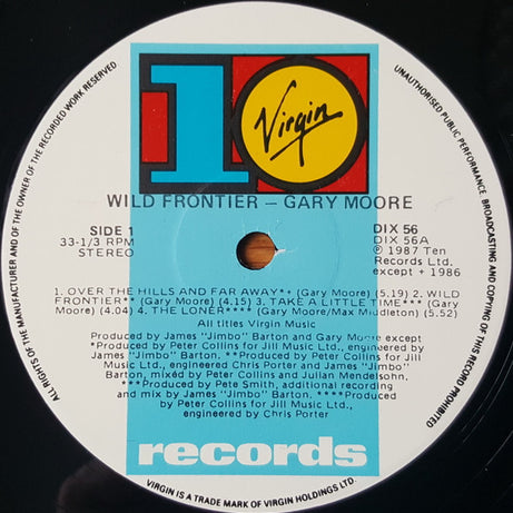 Gary Moore : Wild Frontier (2xLP, Album, Ltd)