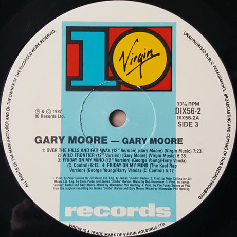 Gary Moore : Wild Frontier (2xLP, Album, Ltd)