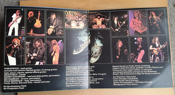 Boston : Don't Look Back (LP, Album)