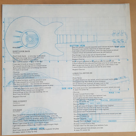 Boston : Don't Look Back (LP, Album)
